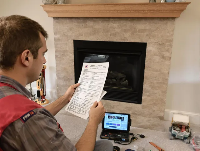 Thorough chimney inspection by Rockland Chimney Sweep in Rockland, MA
